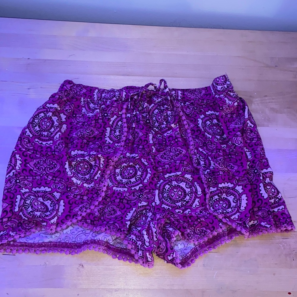 New Hollister Paisley Designed Shorts
